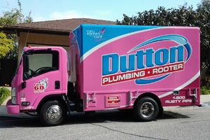 Dutton Plumbing Rooter truck